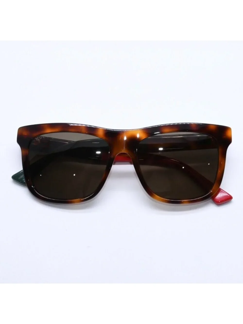 Gucci Sunglasses Brown Red Green Eyewear